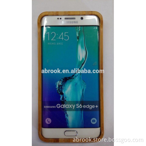 Nature Real wood case for samsung galaxy s6 edge wholesale